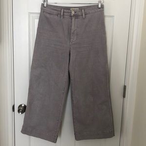 Like new Madewell wide leg pants